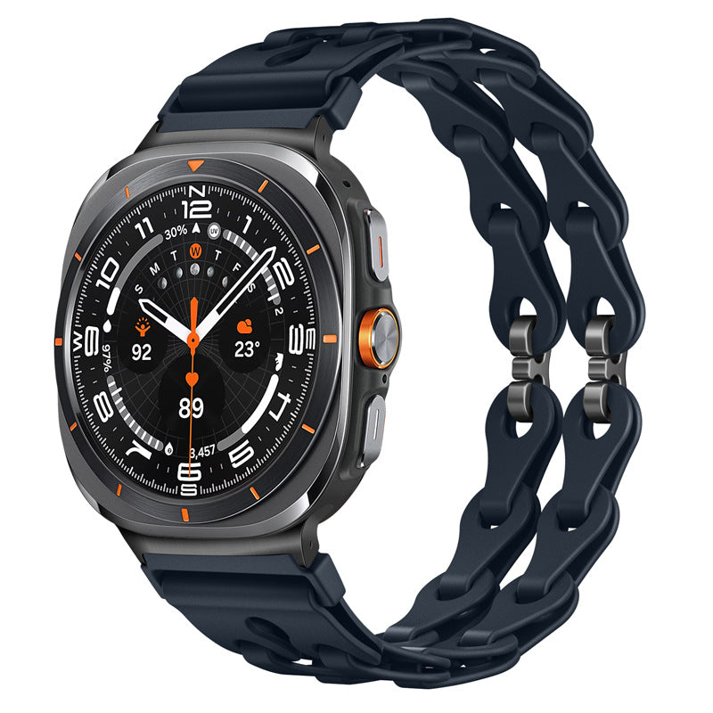 Sport Silicone Watch Band For Samsung Galaxy Galaxy Watch Ultra 47mm