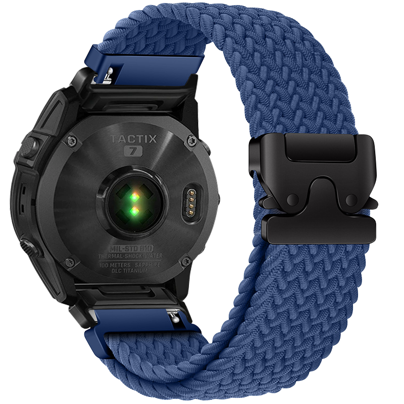 Nylon Braided Band For Garmin Fenix 6X 6 Pro 8 7 7X 5 5X Plus