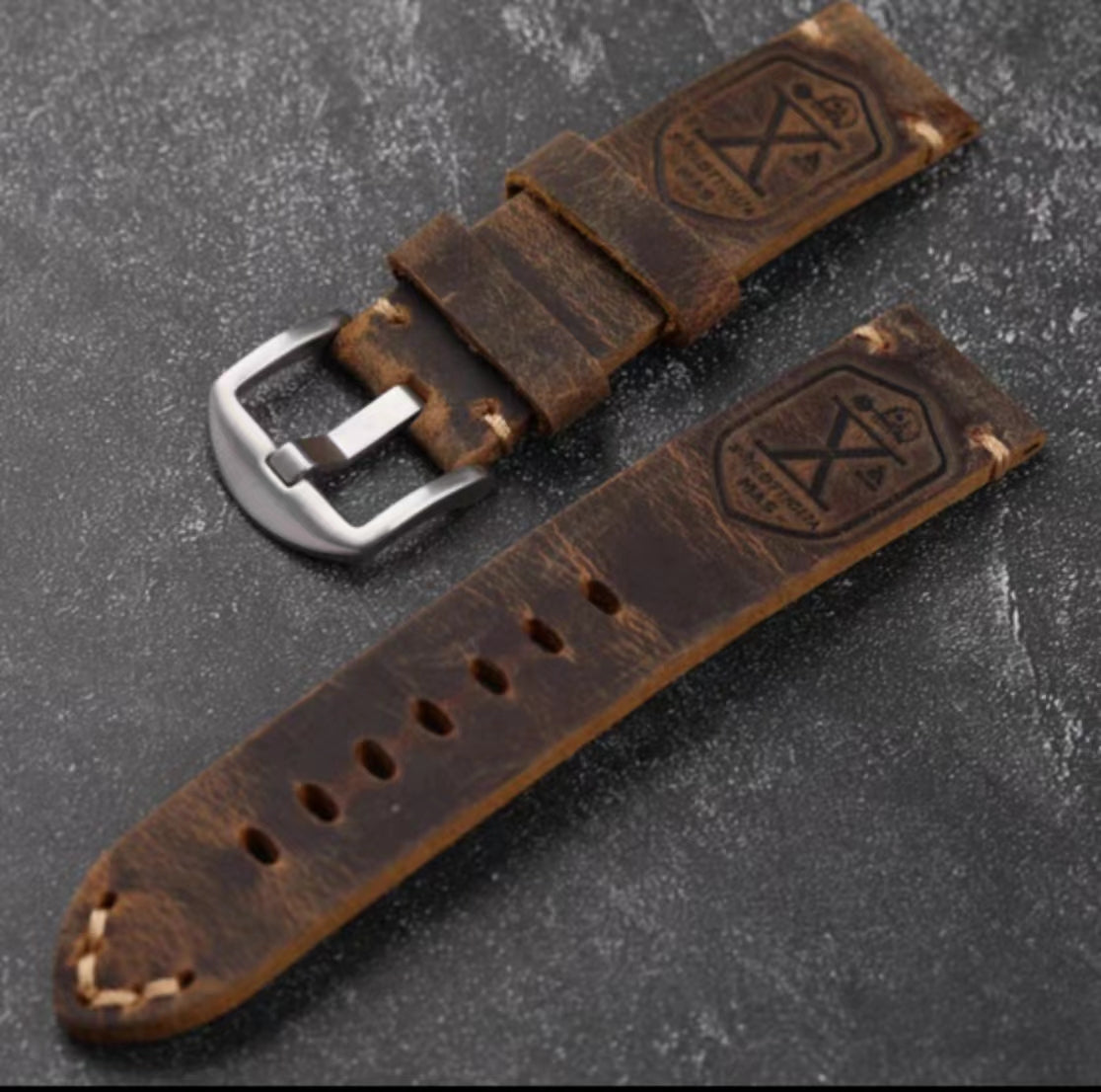 Vintage Leather Band For Samsung Watch Ultra /7/6 /5 Pro/5/4