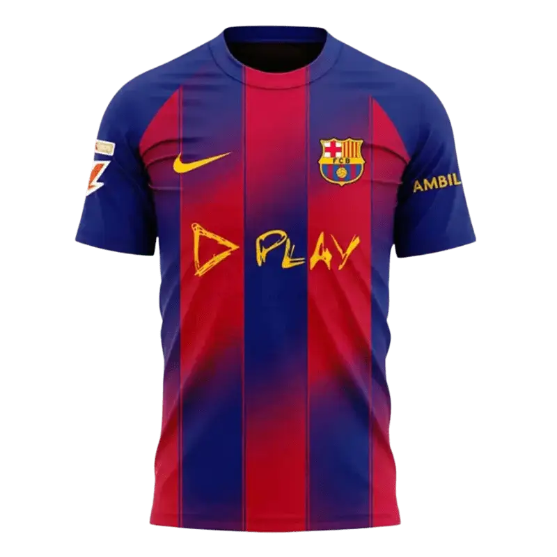 25/26 Barcelona Home Jersey Ed Sheeran