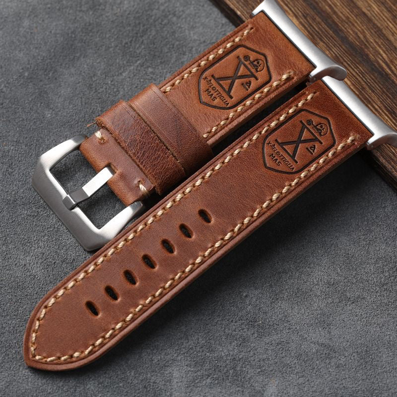 Vintage Leather Band For Samsung Watch Ultra /7/6 /5 Pro/5/4