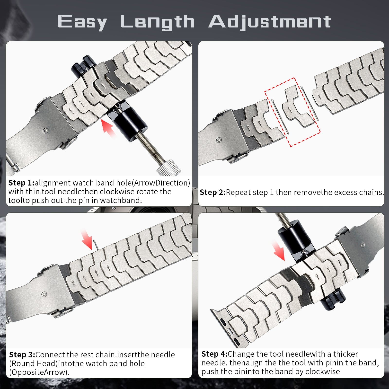 Titanium Ultra Band Pro For Apple Watch