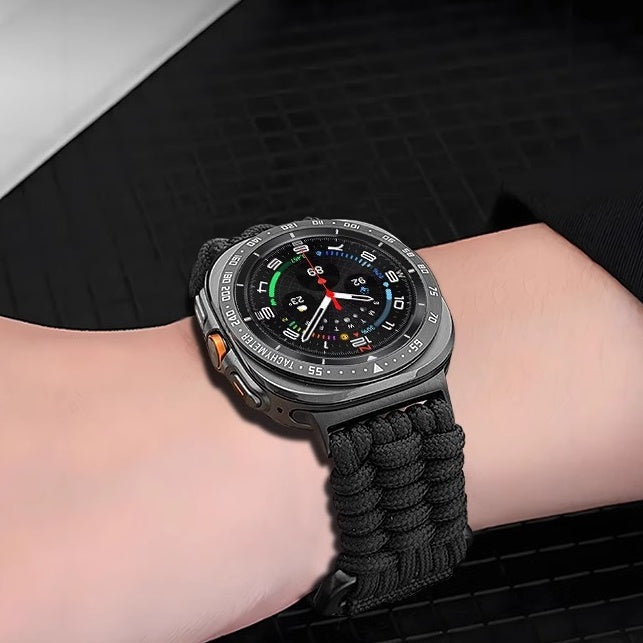 Outdoor Nylon Woven Watch Band for Samsung Galaxy Watch Ultra