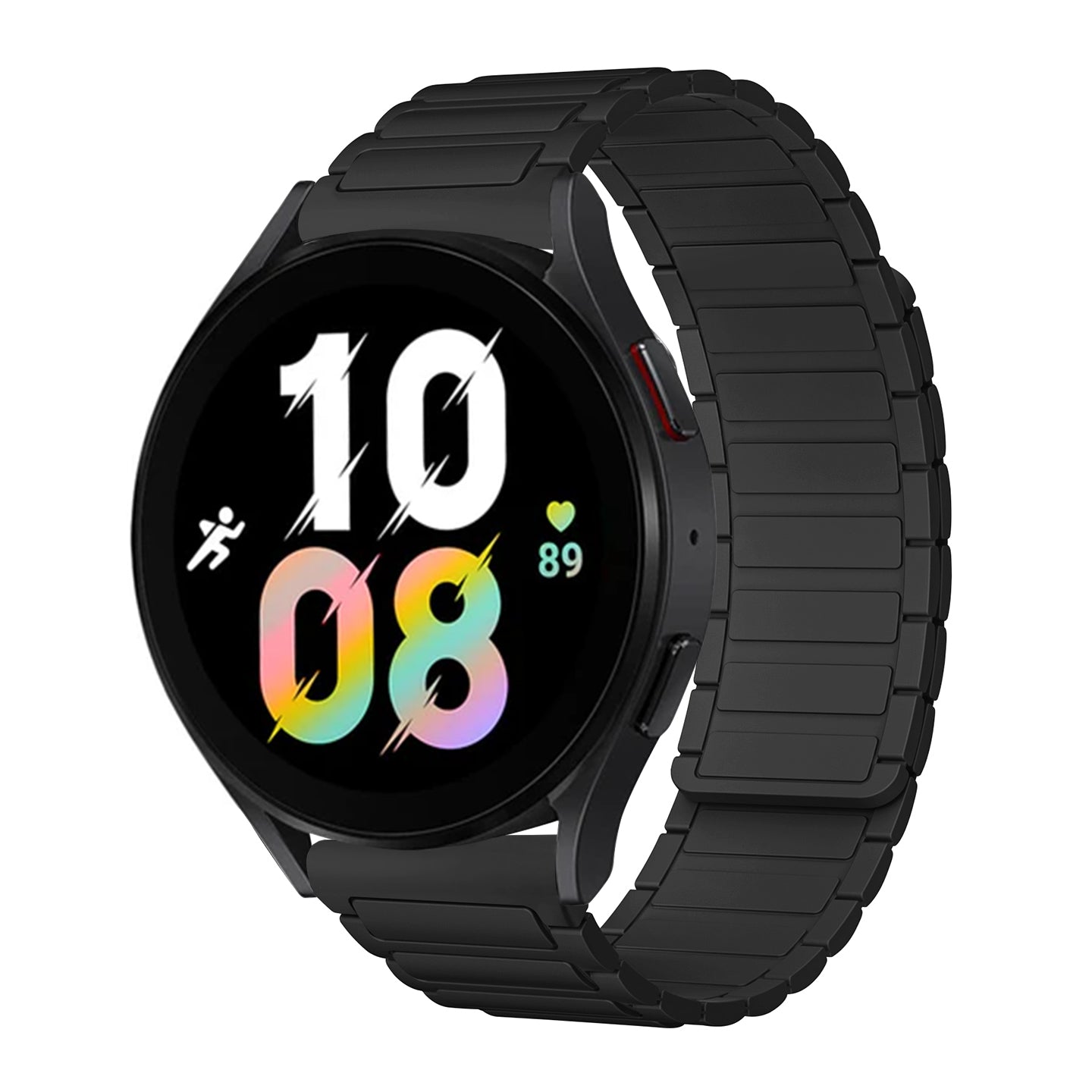 Silicone Magnetic Loop Watch Band For Samsung Galaxy Watch 4 / 5 / 6/7