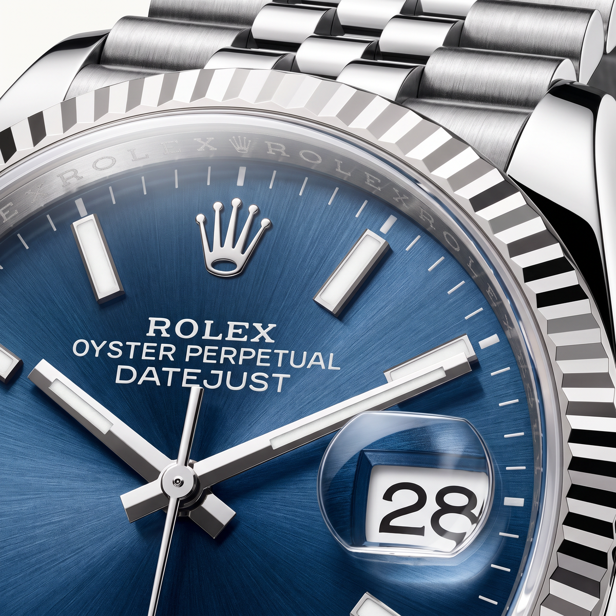 Datejust M126234 Blue Dial Stainless Steel Automatic Men's Watch