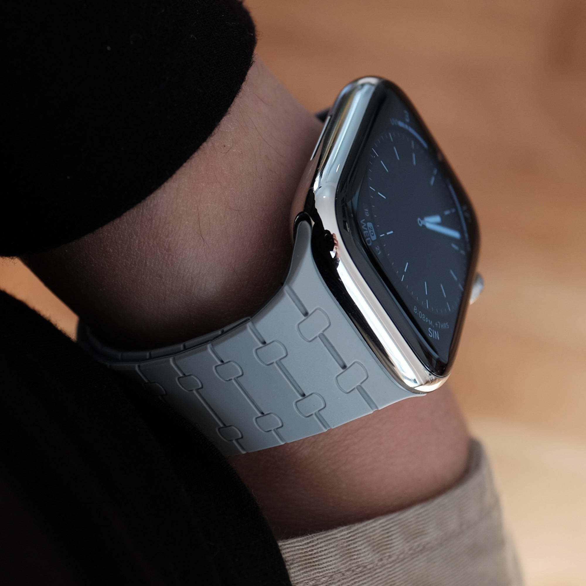 Magnetic Silicone Band For Apple Watch