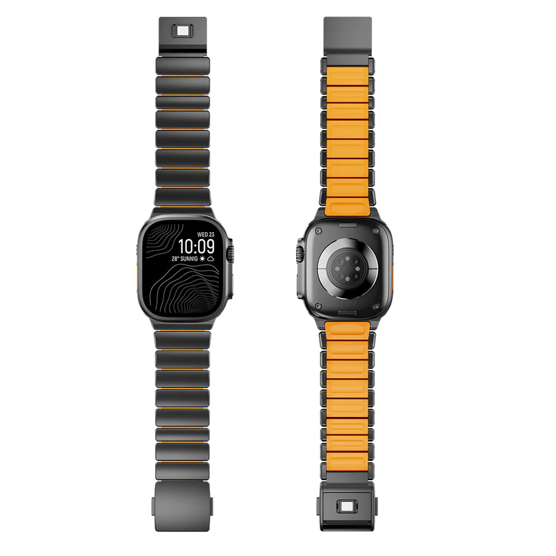 Ultra-Titanium + FKM Band Magnetic Clasp for Apple Watch