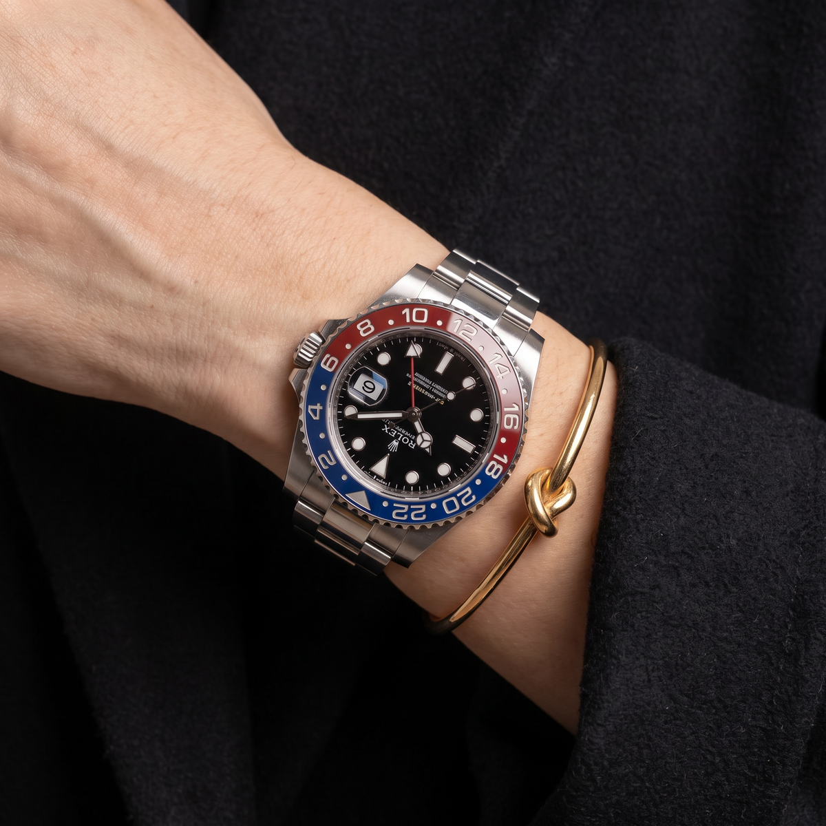 GMT-Master II 126710 Blue Red Pepsi Bezel Automatic Men's Watch