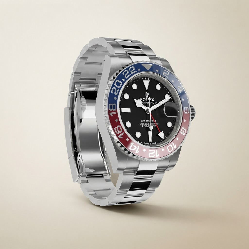 GMT-Master II Blue Red Pepsi Bezel Men's Watch