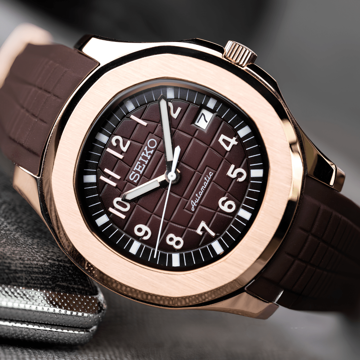 Seiko Mod Aquanaut Brown