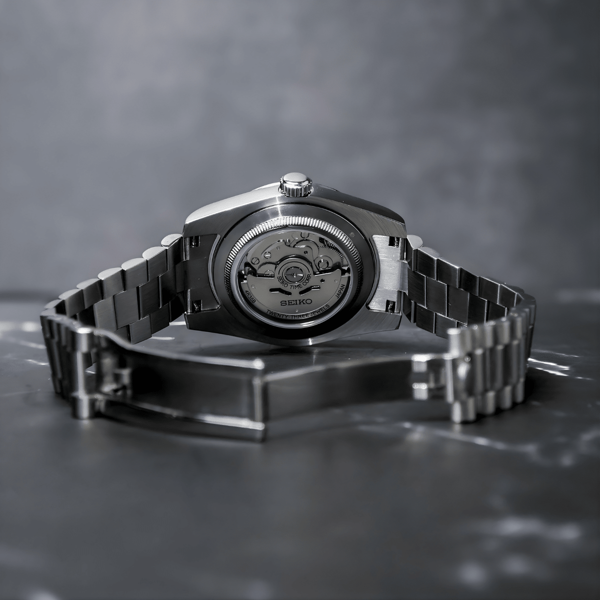 Seiko Mod Datejust Classic Black