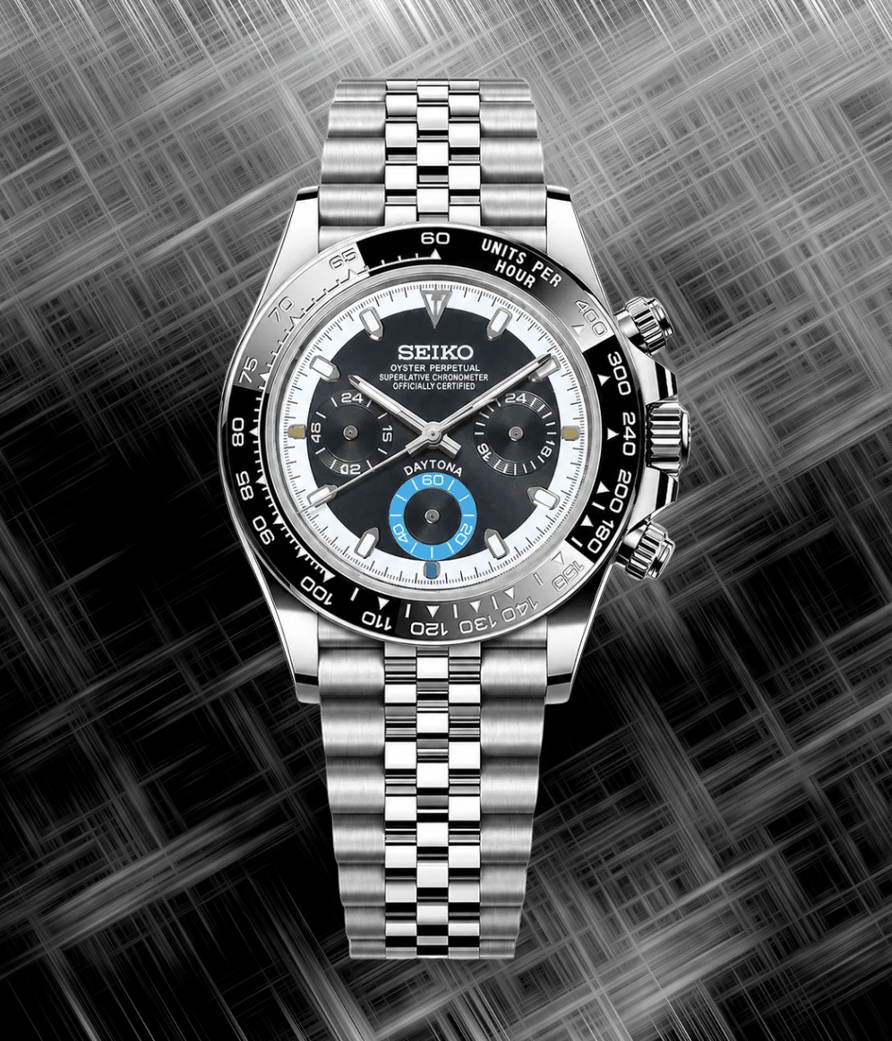 Seiko Mod Daytona Dark Racing