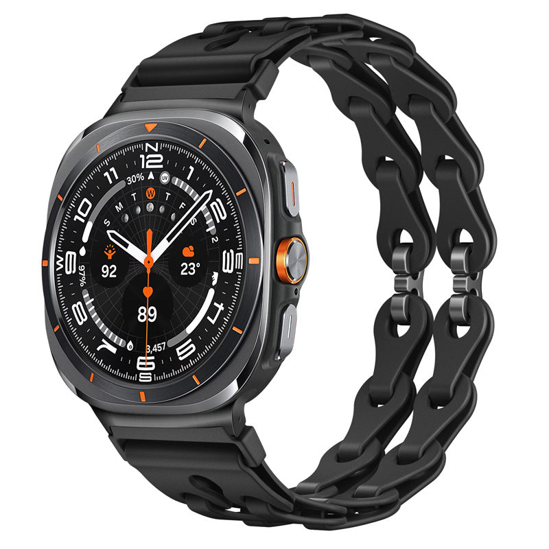 Sport Silicone Watch Band For Samsung Galaxy Galaxy Watch Ultra 47mm