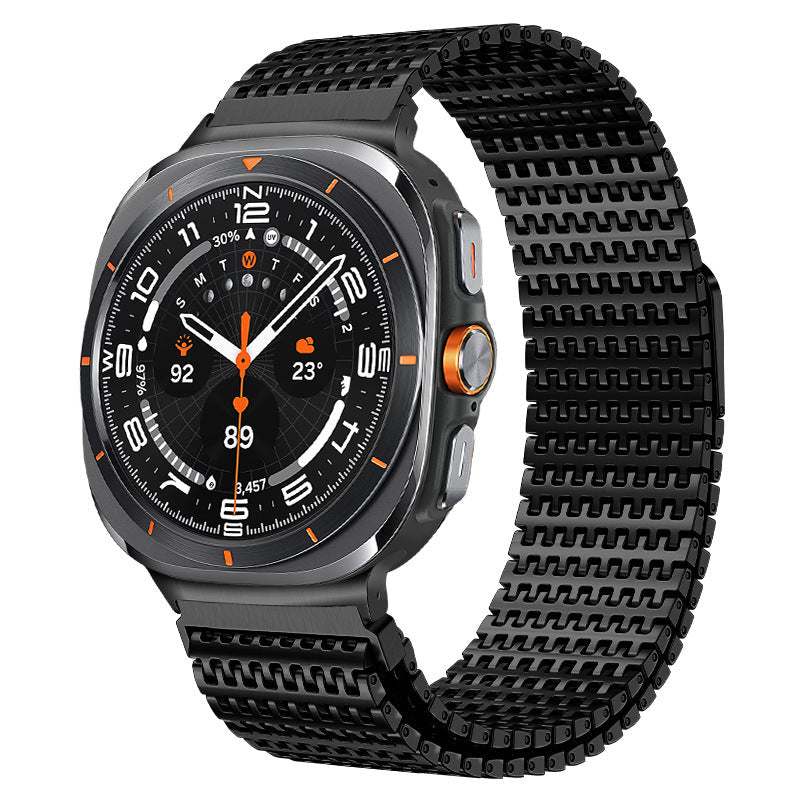 Designer Domino Stainless Steel Magnet Band For Samsung Galaxy Watch Ultra