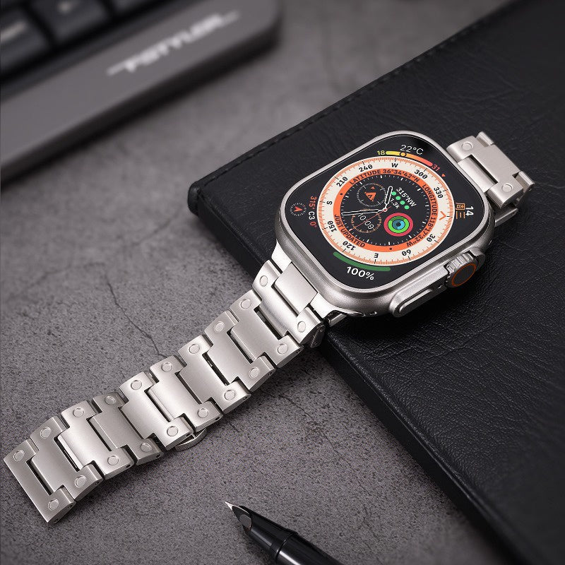 Cloud Screw Titanium Band for Apple Watch