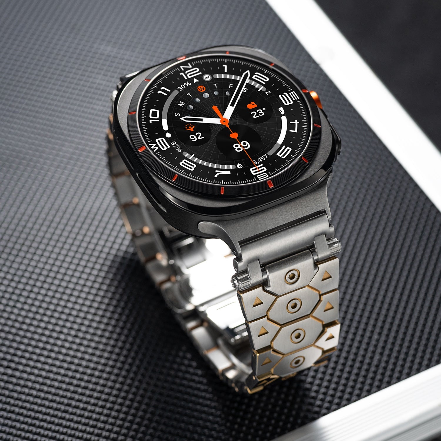 Luxury Stainless Steel Band For Samsung Galaxy watch Ultra/7/6/5/5 Pro/4/4Classic
