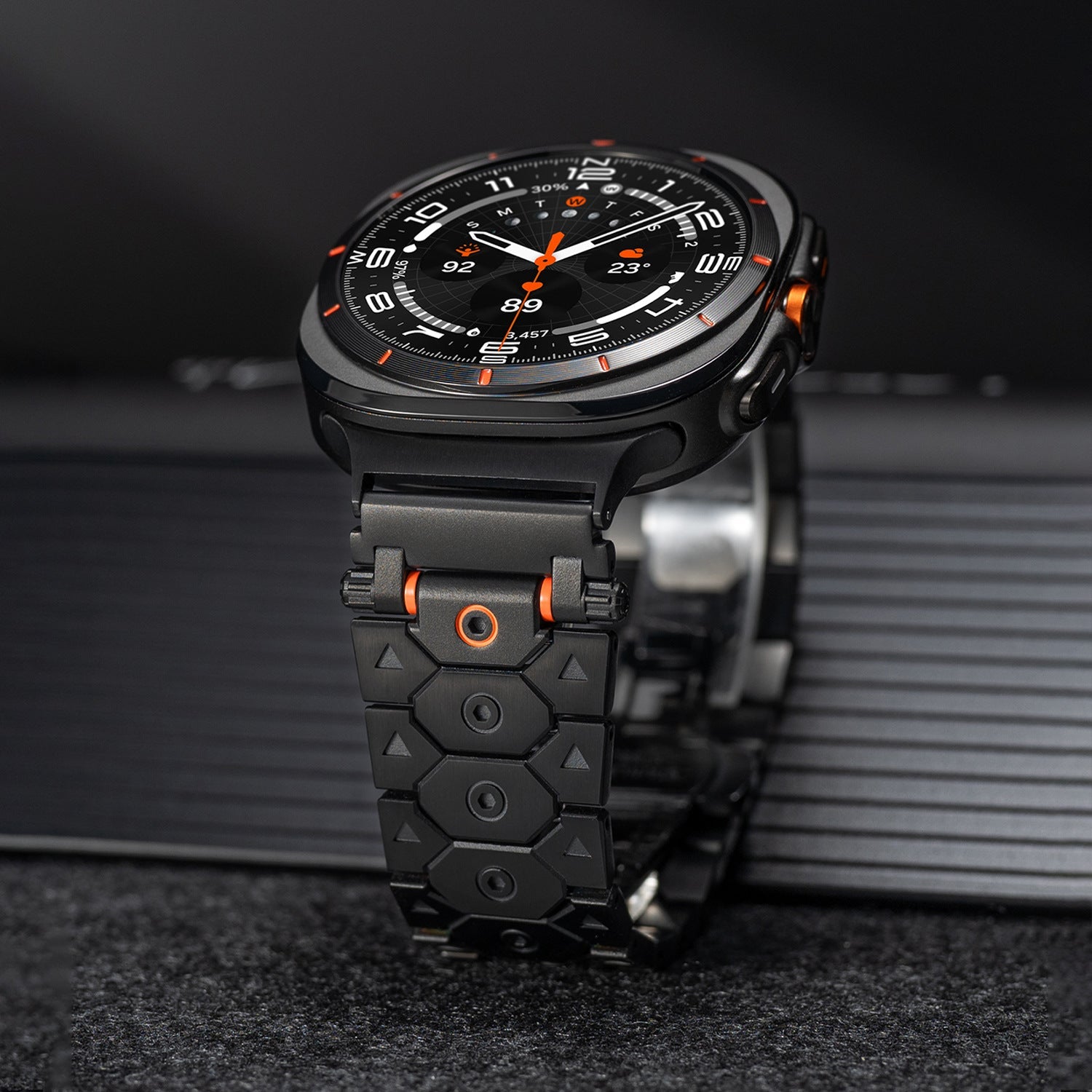 Luxury Stainless Steel Band For Samsung Galaxy watch Ultra/7/6/5/5 Pro/4/4Classic