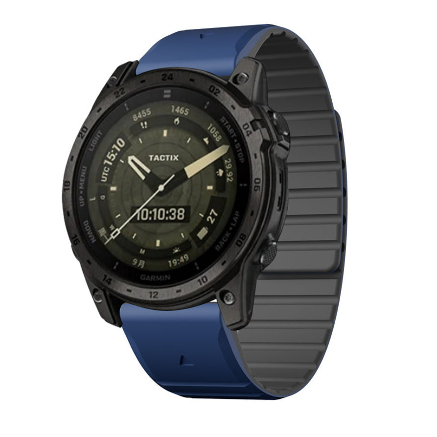 Silicone Magnetic Watch Strap For Garmin Watch