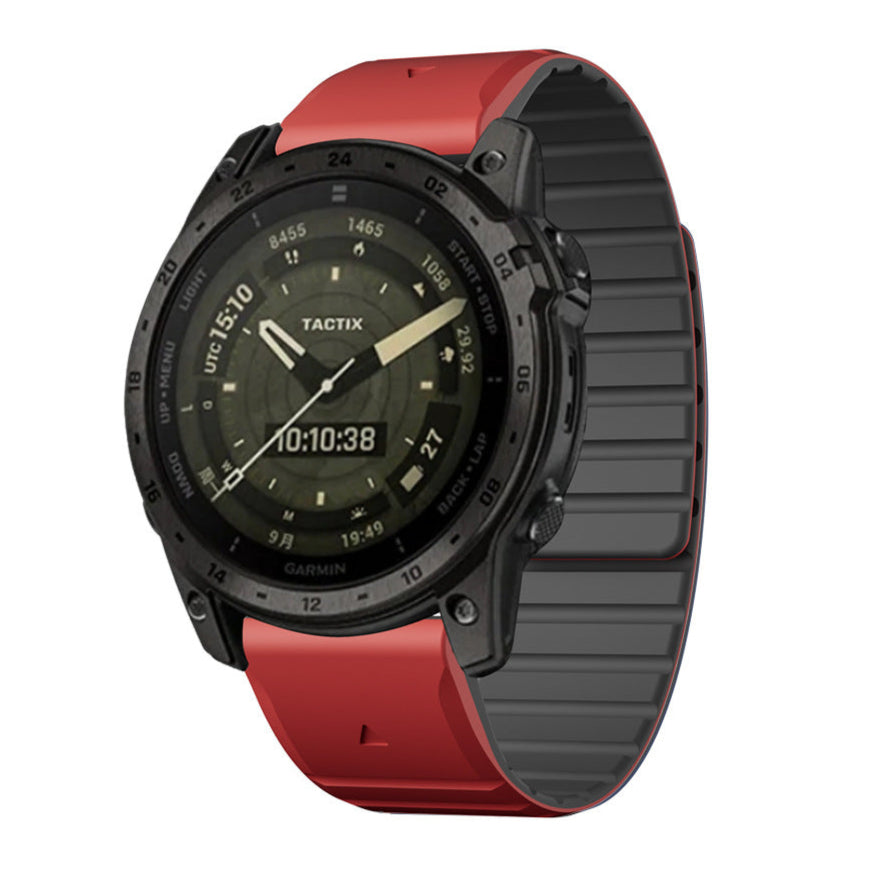 Silicone Magnetic Watch Strap For Garmin Watch