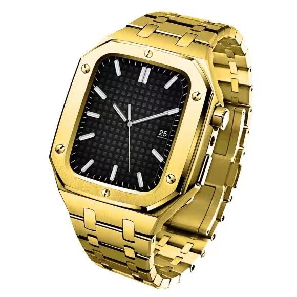 AP Stainless Steel Band Stainless Steel Case Retrofit Kit For Apple Watch