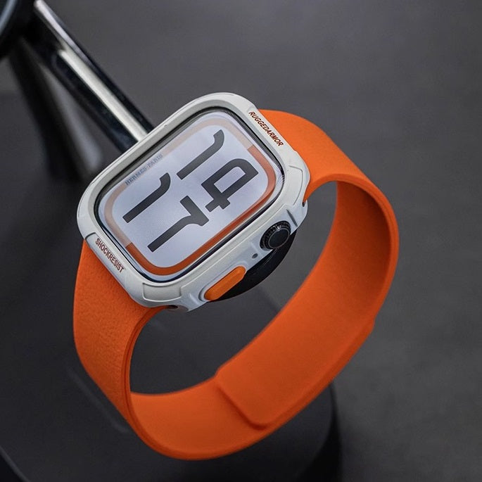 Texture Design-Magnetic Silicone Strap for Apple Watch