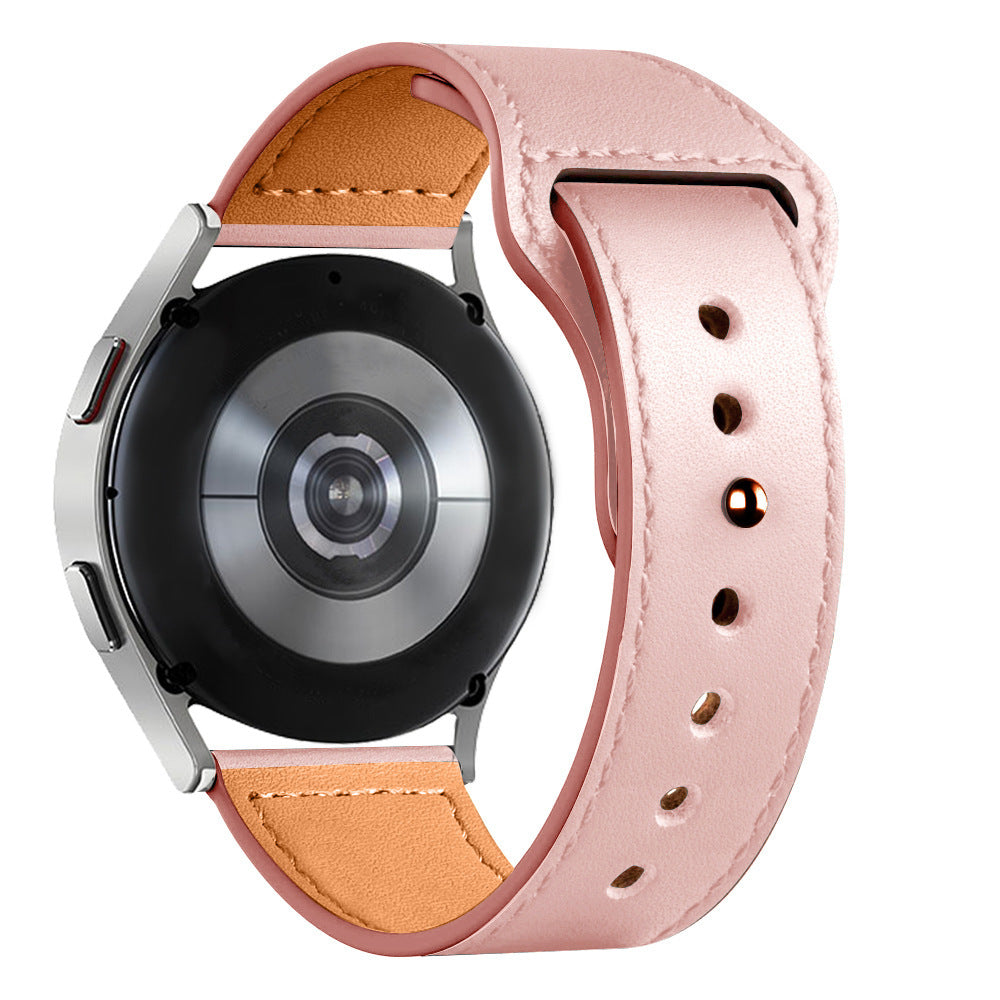 Genuine Leather Loop Strap for Samsung Galaxy Watch4/5/PRO/6/7