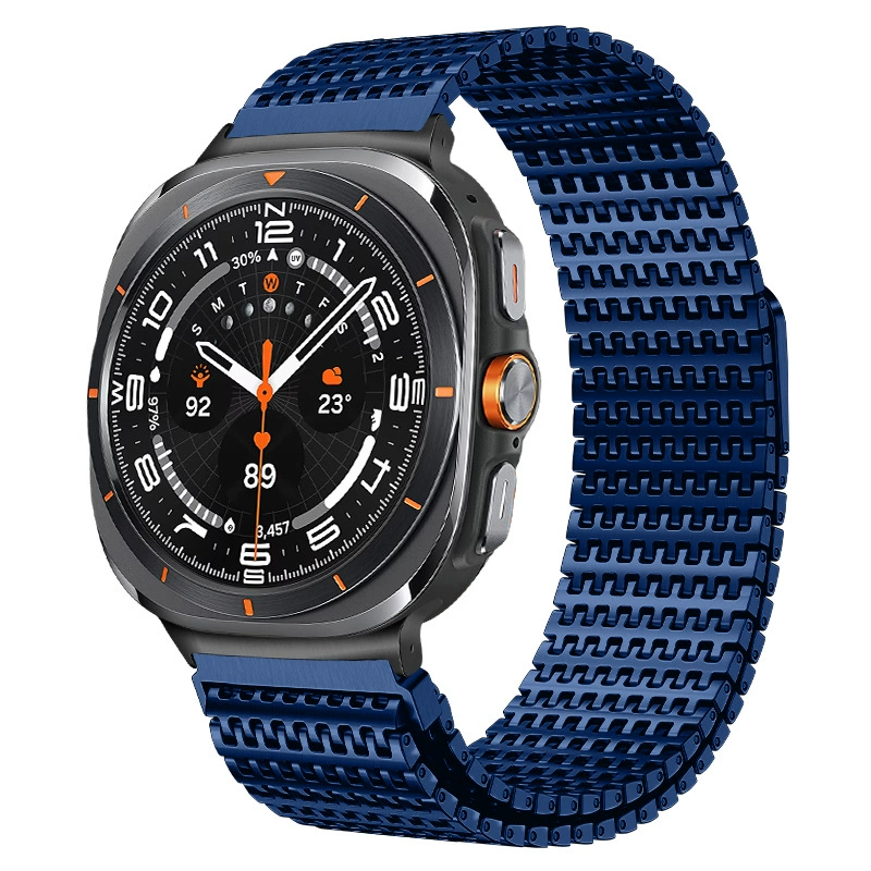 Designer Domino Stainless Steel Magnet Band For Samsung Galaxy Watch Ultra