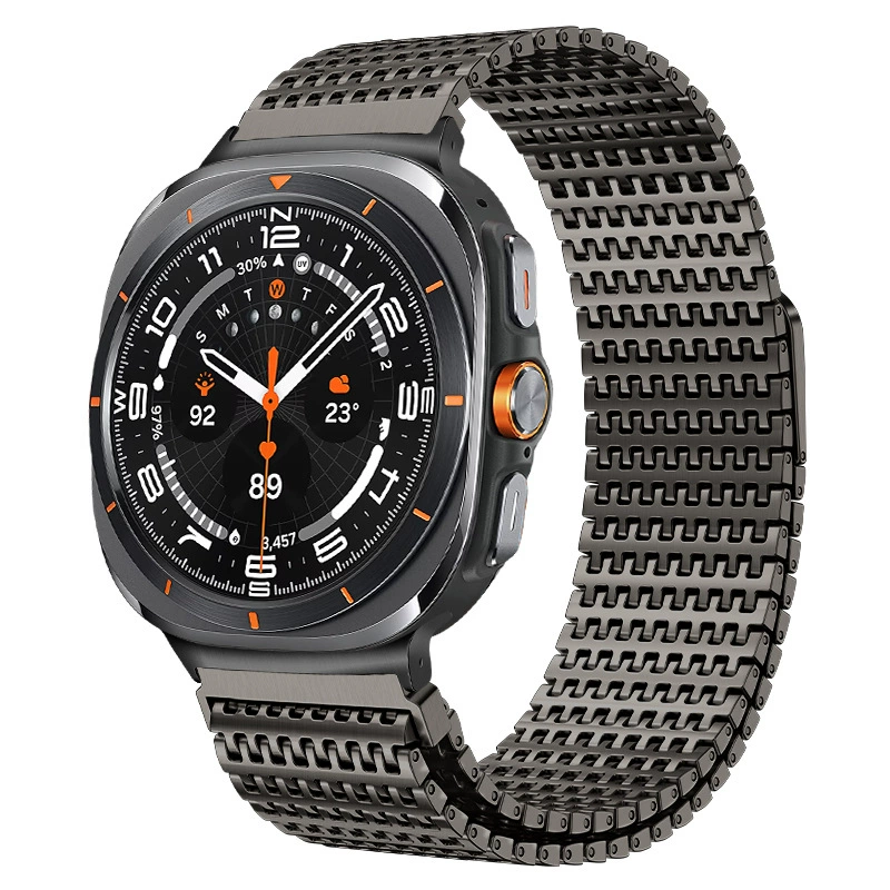 Designer Domino Stainless Steel Magnet Band For Samsung Galaxy Watch Ultra