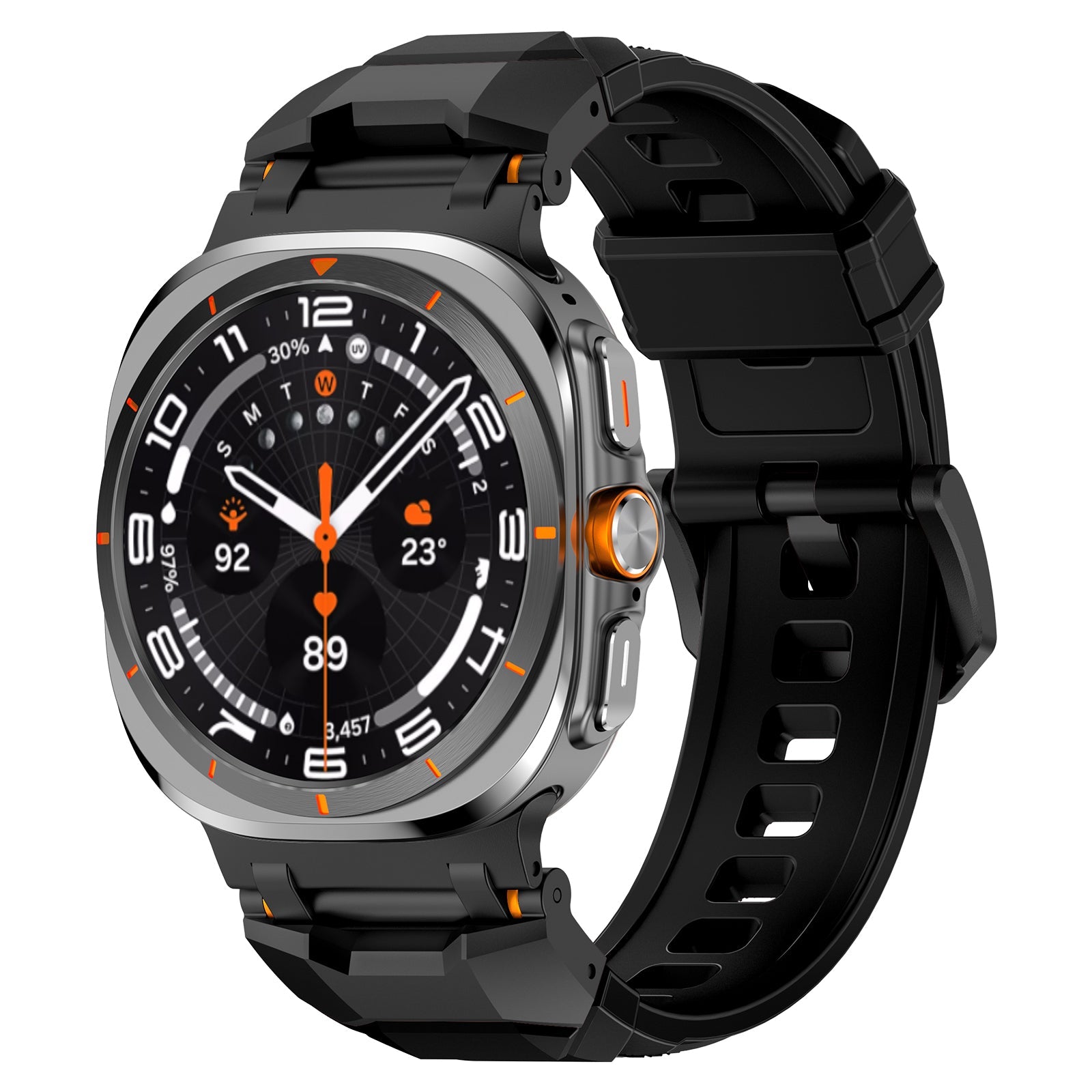 Sharp Wings FKM Rubber Band For Samsung Galaxy Watch Ultra