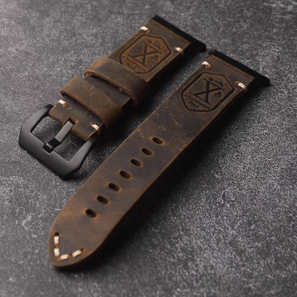 Vintage Leather Band For Samsung Watch Ultra /7/6 /5 Pro/5/4