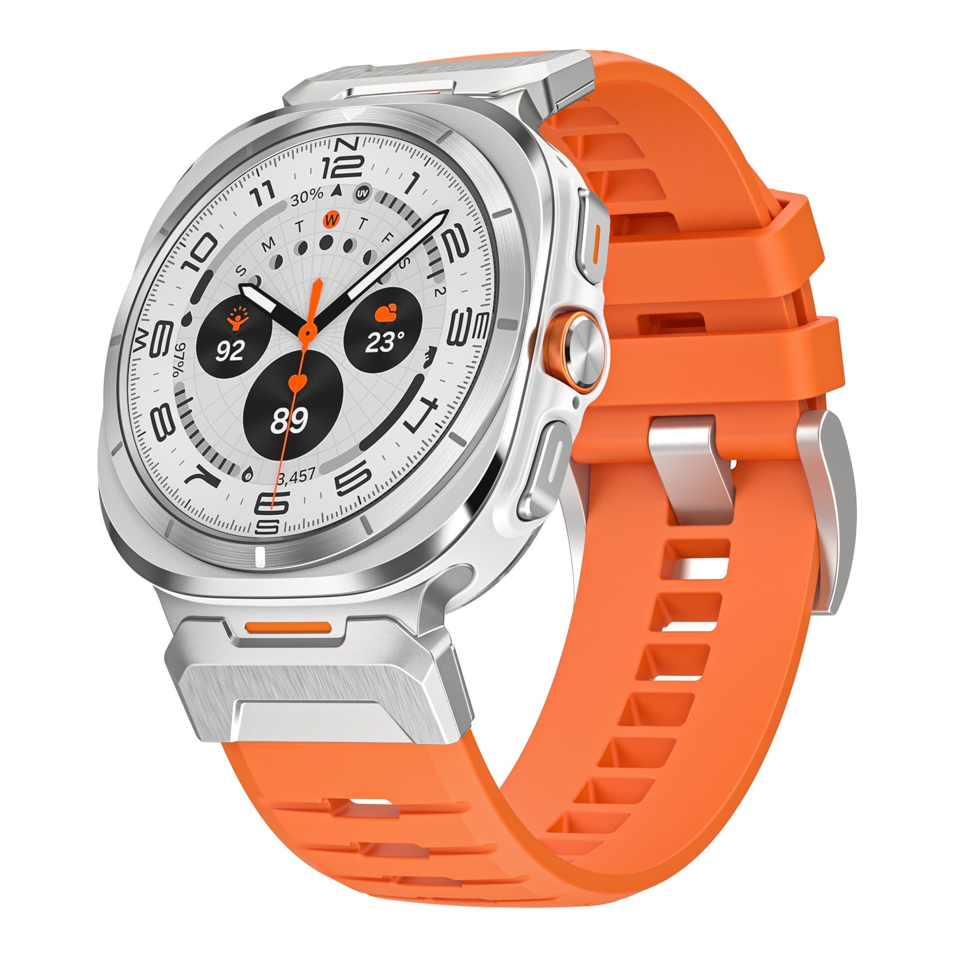Explorer Fluororubber Band For Samsung Galaxy Watch Ultra