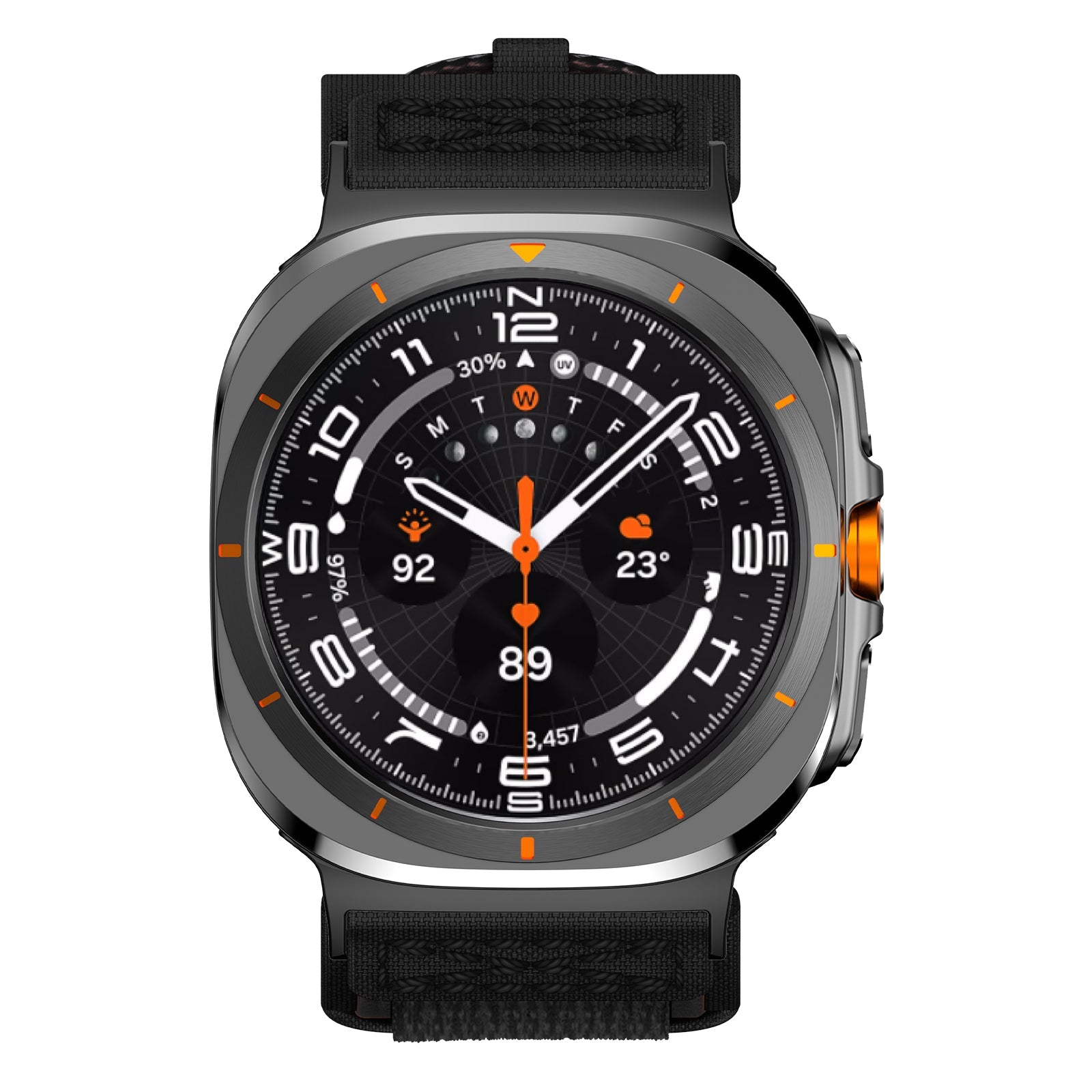 Upgraded Durable Nylon Watch Strap for Samsung Galaxy Watch Ultra