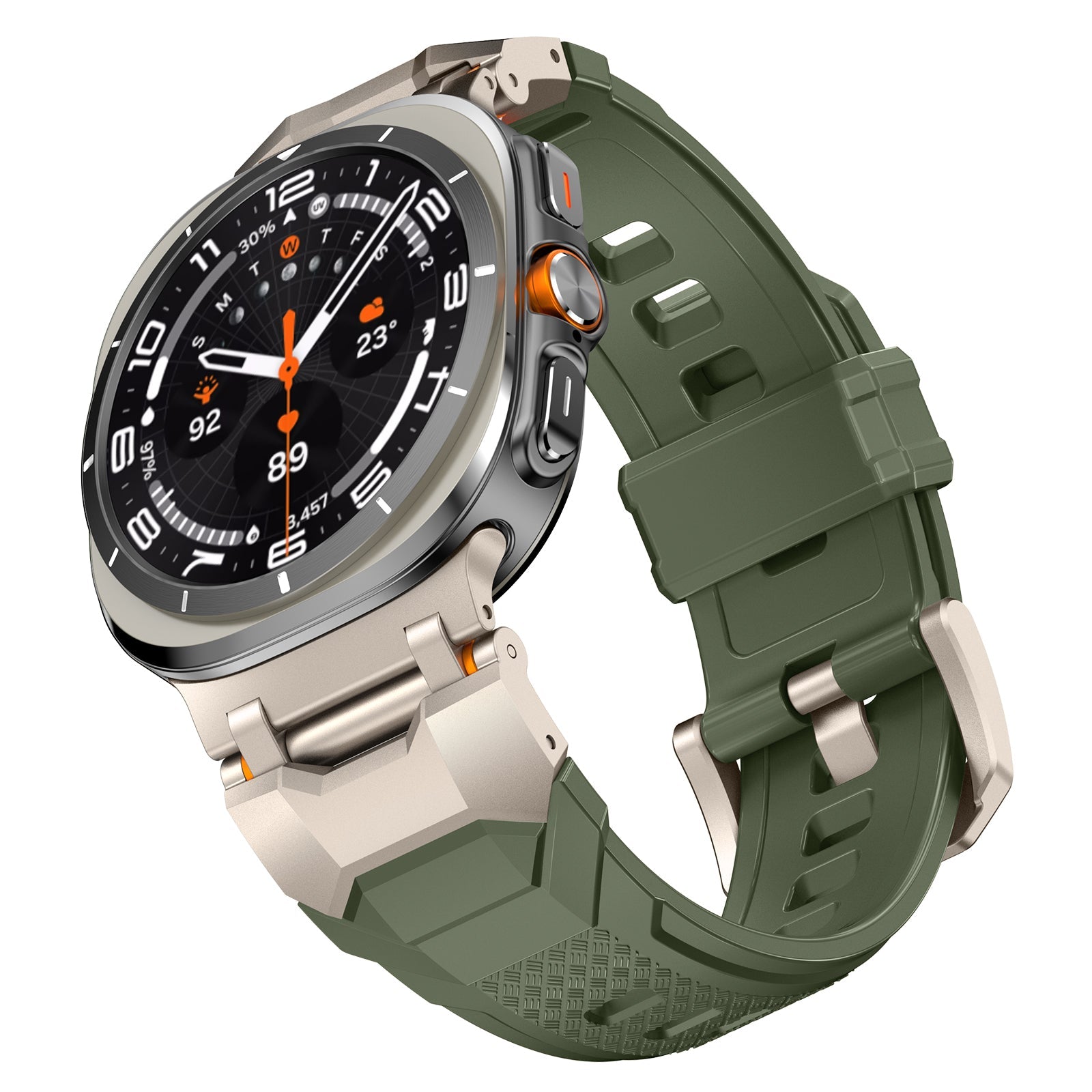 Sharp Wings FKM Rubber Band For Samsung Galaxy Watch Ultra