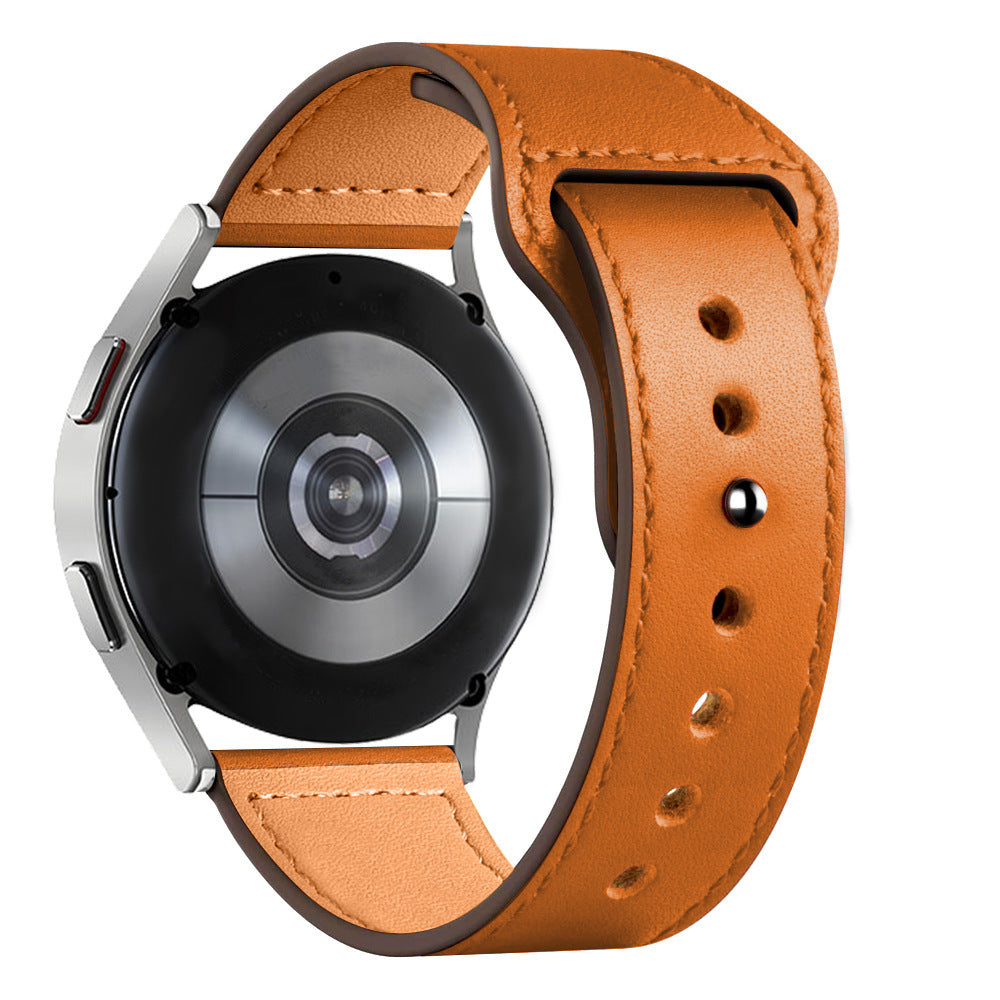Genuine Leather Loop Strap for Samsung Galaxy Watch4/5/PRO/6/7