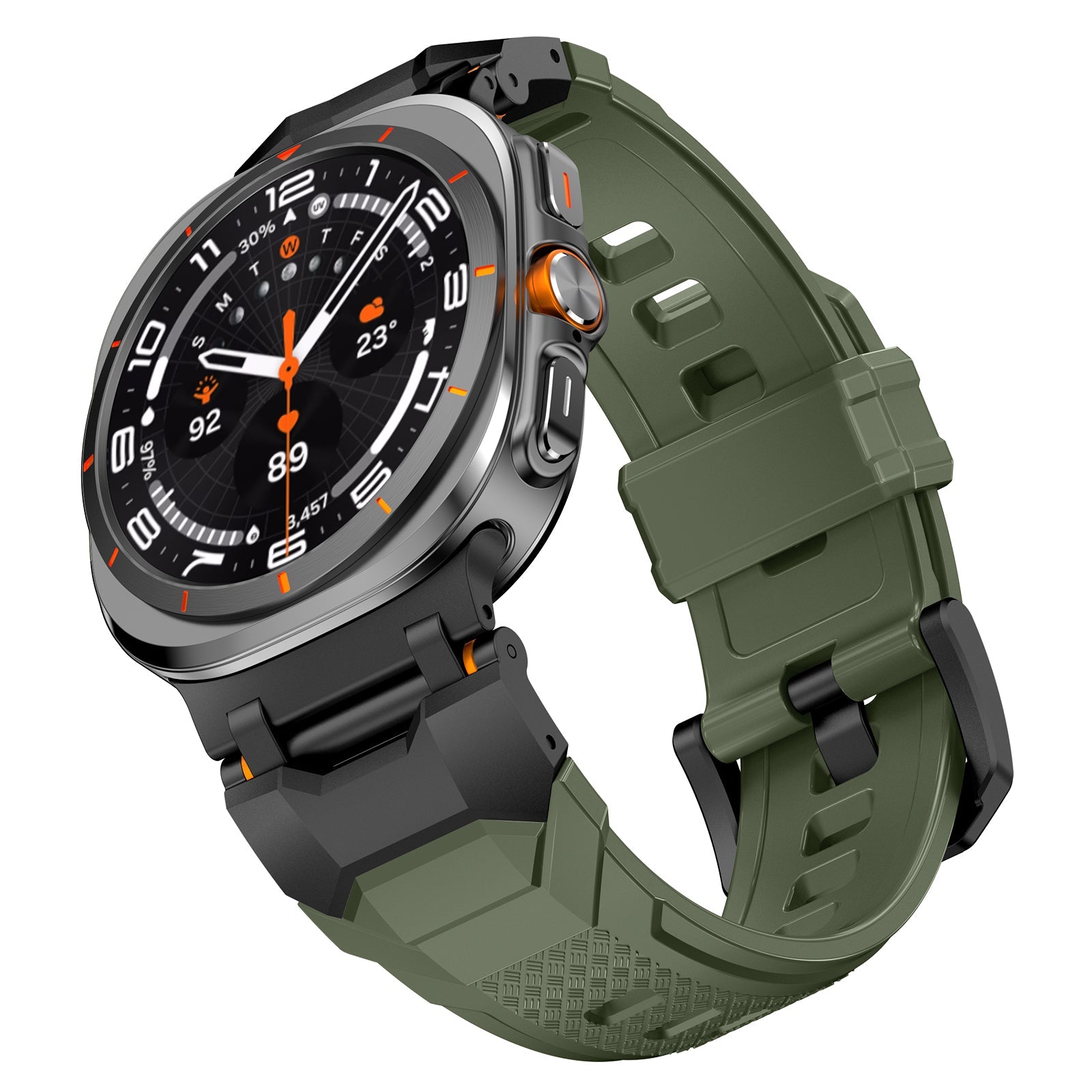 Sharp Wings FKM Rubber Band For Samsung Galaxy Watch Ultra