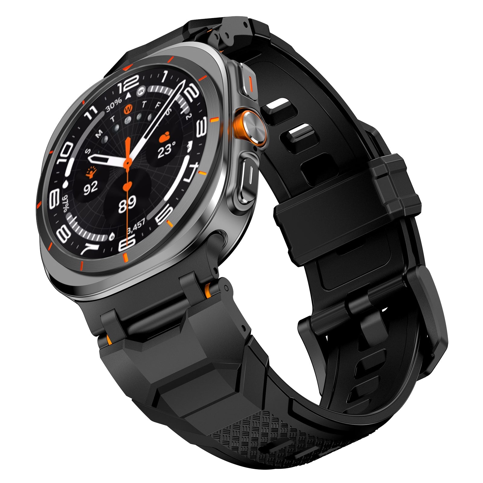 Sharp Wings FKM Rubber Band For Samsung Galaxy Watch Ultra