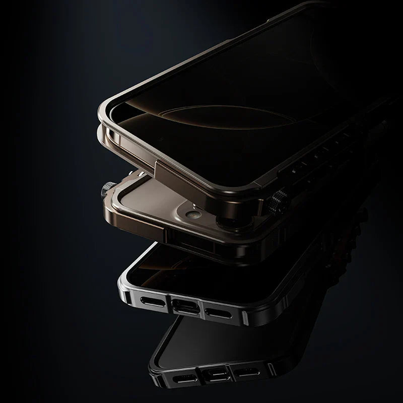 Mechanical Metal Bumper Cover for iPhone