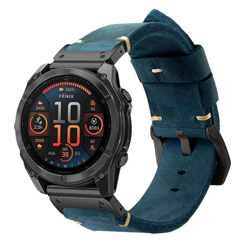 Garmin QuickFit Vintage Leather Band