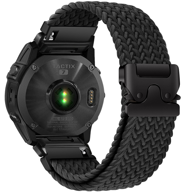 Nylon Braided Band For Garmin Fenix 6X 6 Pro 8 7 7X 5 5X Plus