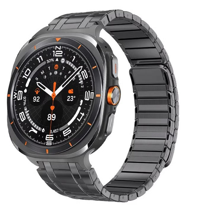 AP Frosted Stainless Steel Magnetic Band For Samsung Galaxy Watch 7 Ultra