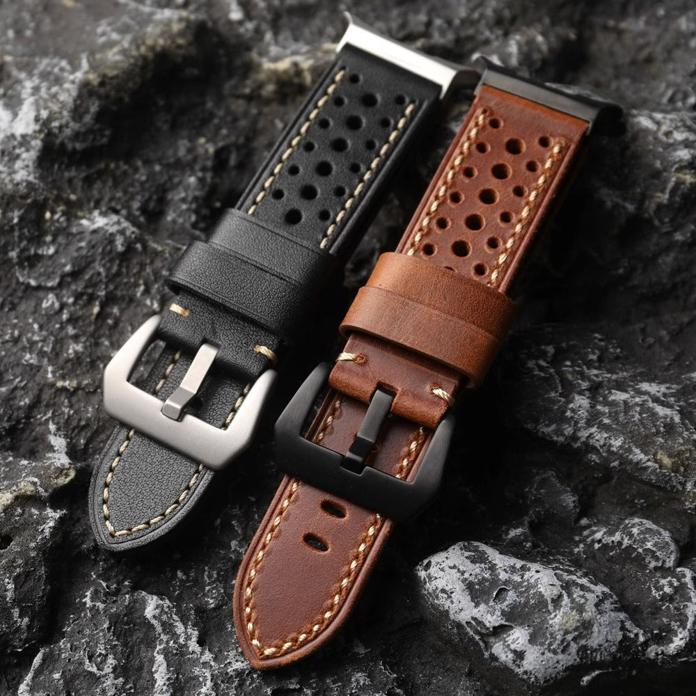 Vintage Racing Watch Band For Samsung Galaxy Watch Ultra