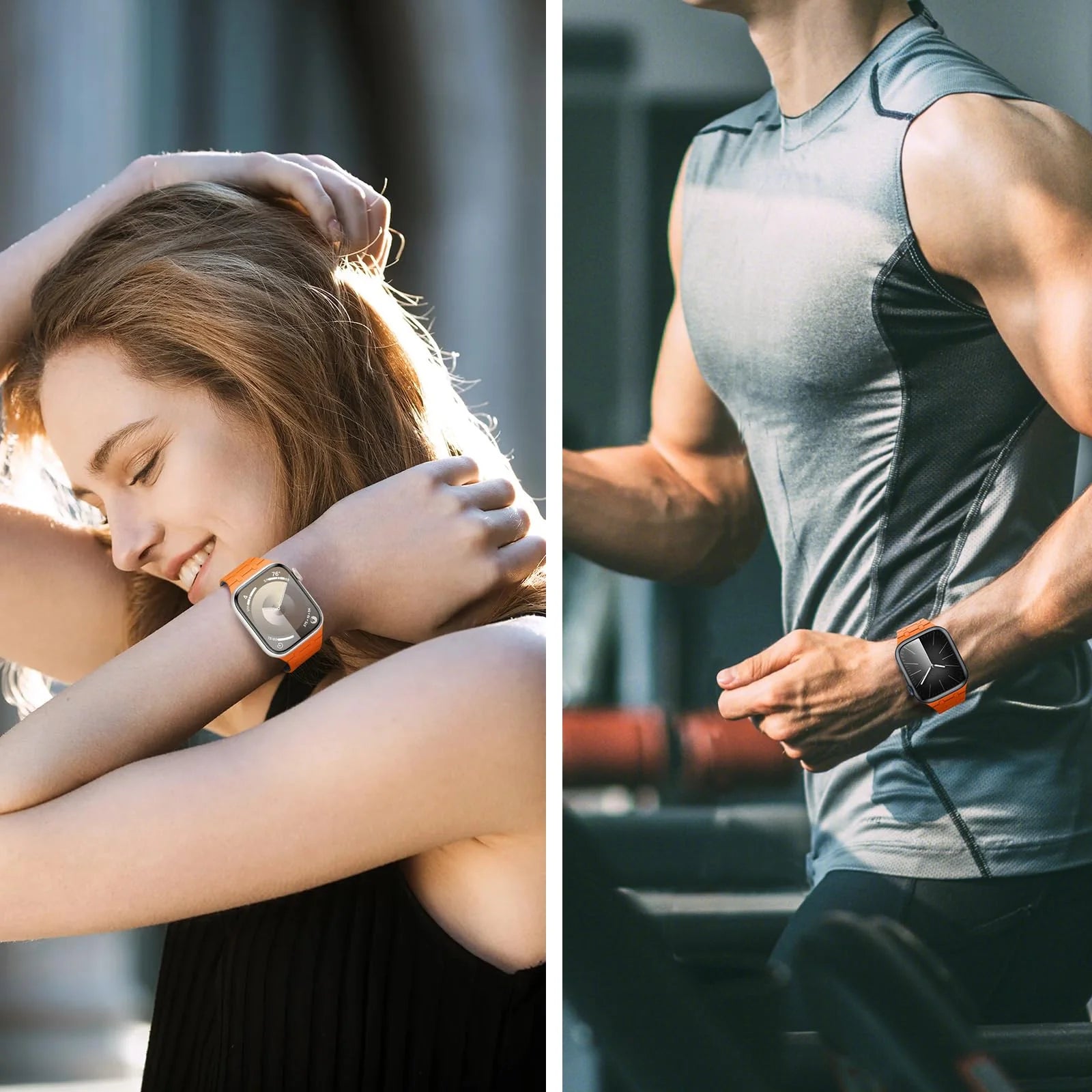 Magnetic Silicone Band For Apple Watch