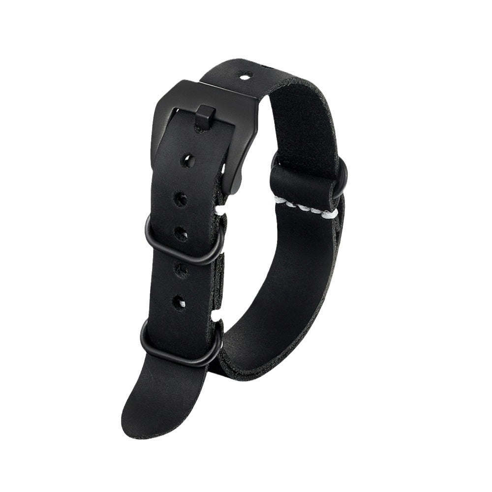 Vintage Leather Strap For Garmin Fenix 8 7X 6X Pro