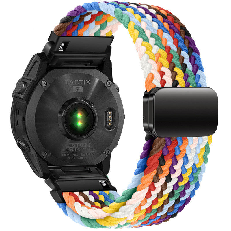 Magnetic Buckle strap for Garmin Fenix 6X 6 Pro 8 7 7X 5 5X Plus