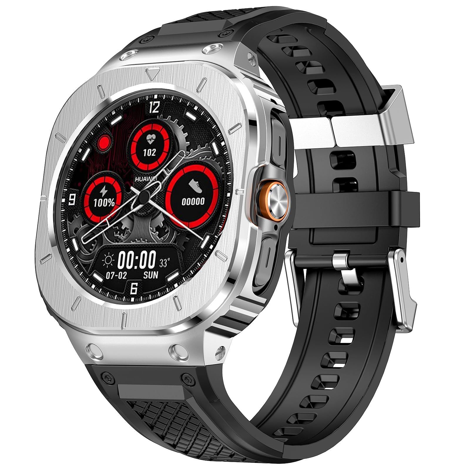 Silicone strap + case protection set For Samsung Galaxy Watch Ultra 47