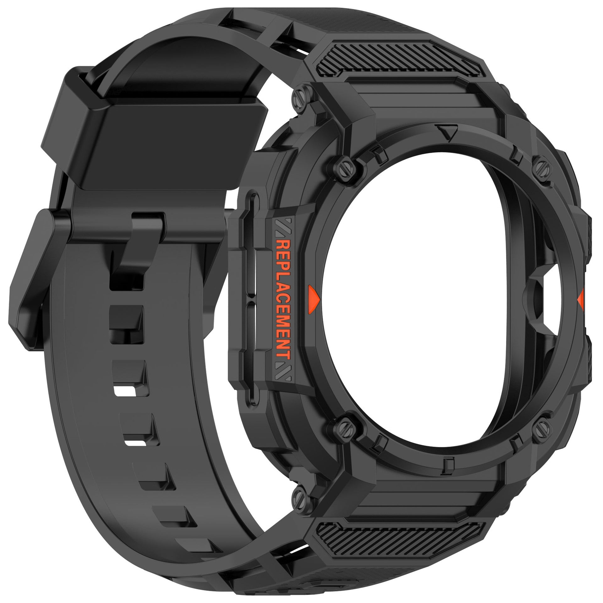 Anti-Drop Hollow Armor Watch Strap For Galaxy Watch7 Ultra 47mm