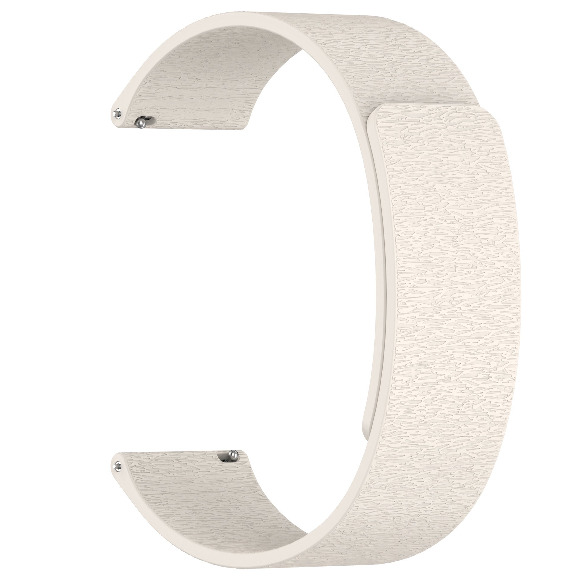 Lychee Magnetic Silicone Band For Samsung Galaxy Watch Ultra 7/7 6 4 5 Pro