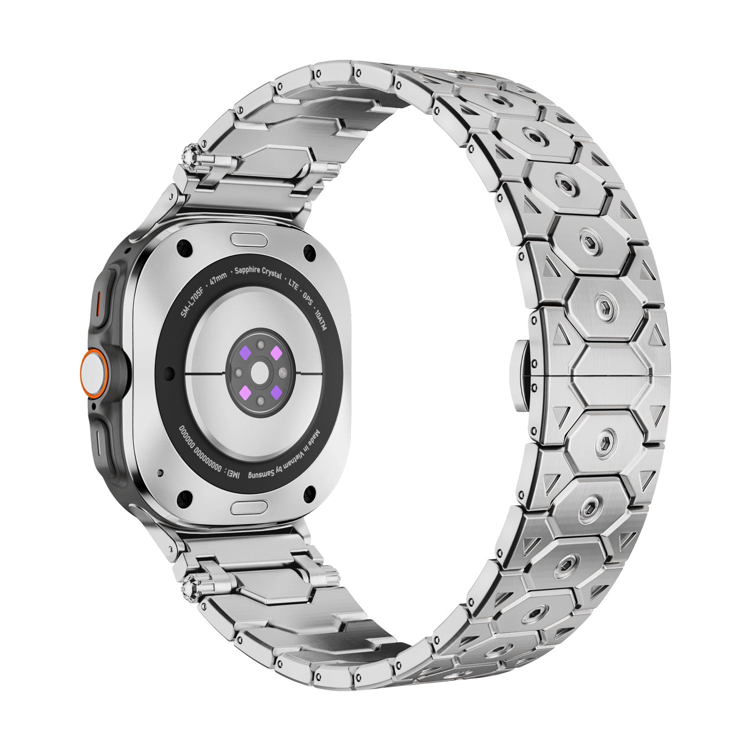 Luxury Stainless Steel Band For Samsung Galaxy watch Ultra/7/6/5/5 Pro/4/4Classic