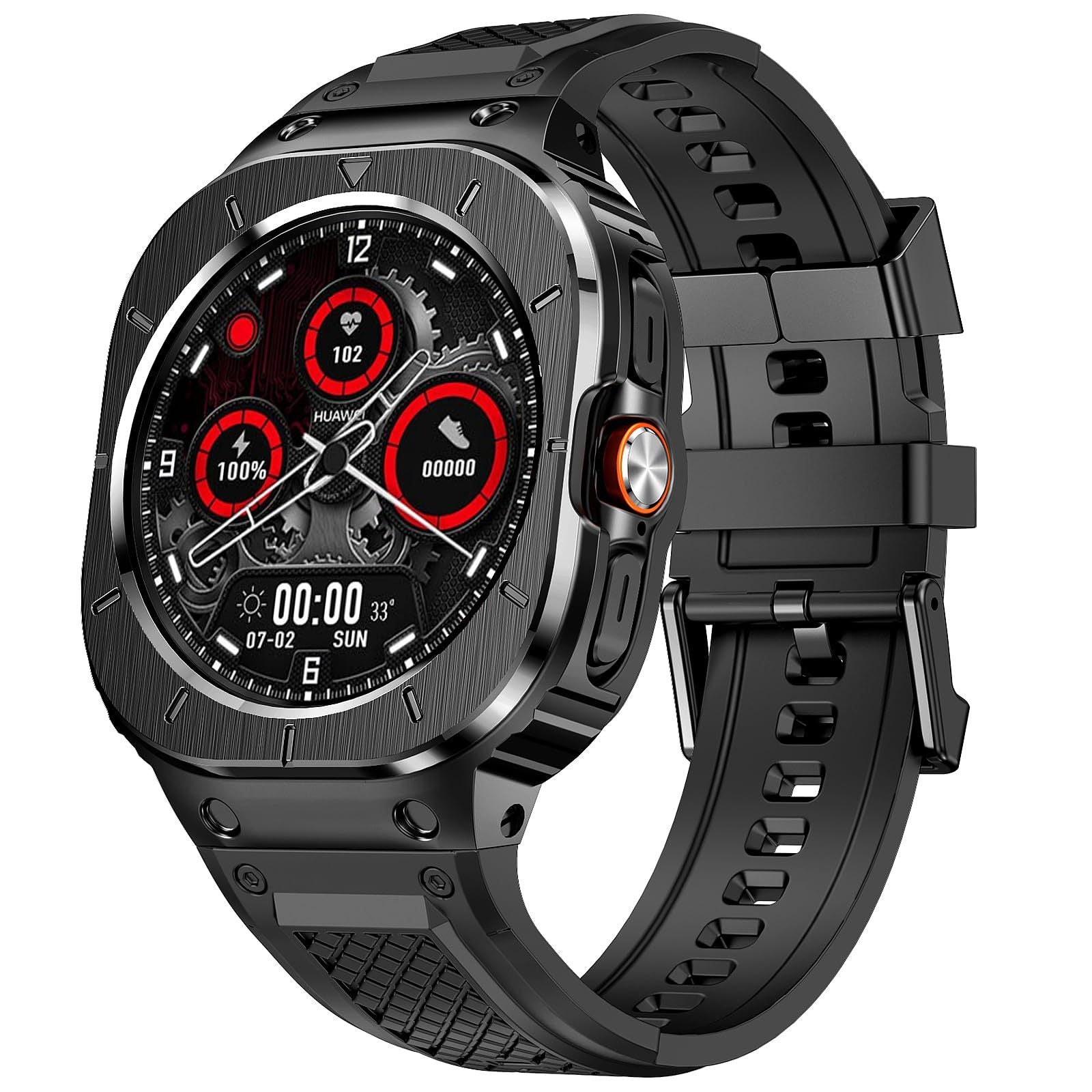 Silicone strap + case protection set For Samsung Galaxy Watch Ultra 47