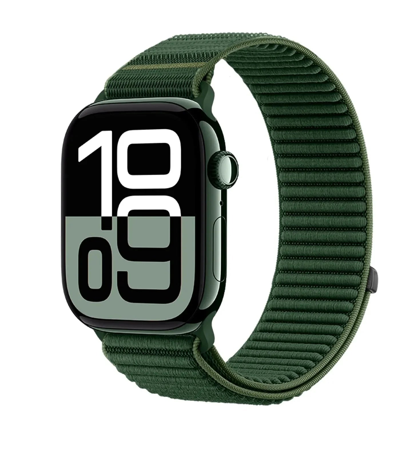 Wilderness Mountain Nylon Strap for Apple Watch – Breathable Woven Band with Buckle